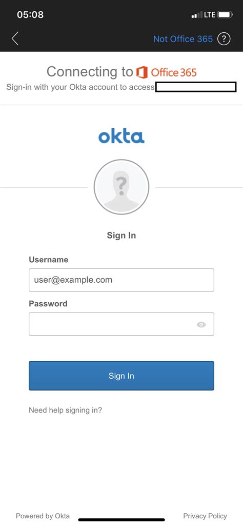 outlook okta|How to Configure Outlook on iOS with Okta Credentials.